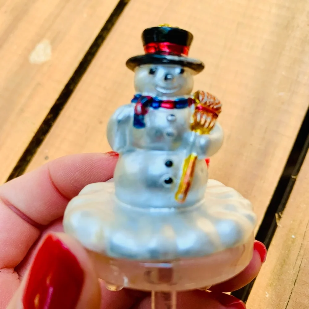 Snowman cake topper Frosty the Snowman